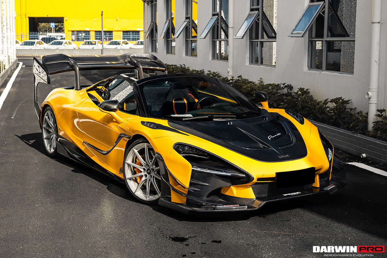 2017-2021 McLaren 720s Se²NWB Style Carbon Fiber Hood - DarwinPRO Aerodynamics
