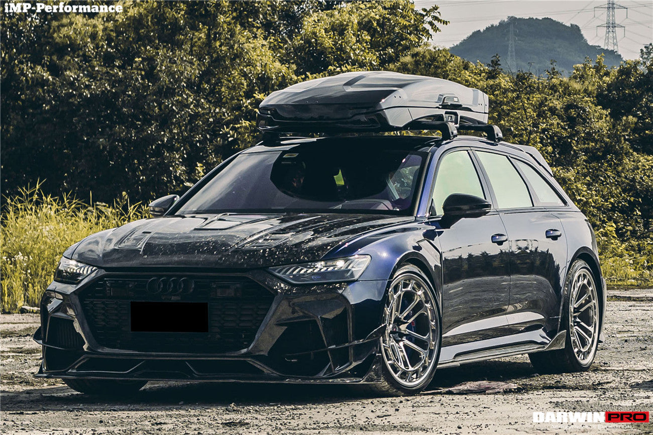 2019-2023 Audi RS6 Avant C8 IMP Performance Front Bumper - DarwinPRO Aerodynamics