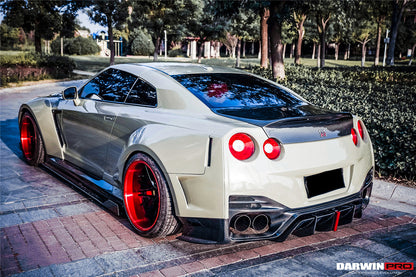 2008-2022 Nissan GTR R35 CBA/DBA/EBA DLK Style Carbon Fiber Trunk - DarwinPRO Aerodynamics