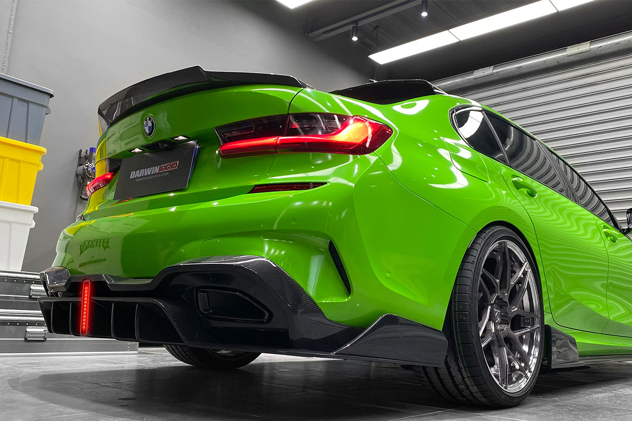 2019-2023 BMW 3 Series G20/G28/G80 M3 BKSS Style Carbon Fiber Trunk Spoiler - DarwinPRO Aerodynamics