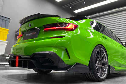 2019-2023 BMW 3 Series G20/G28/G80 M3 BKSS Style Carbon Fiber Trunk Spoiler - DarwinPRO Aerodynamics