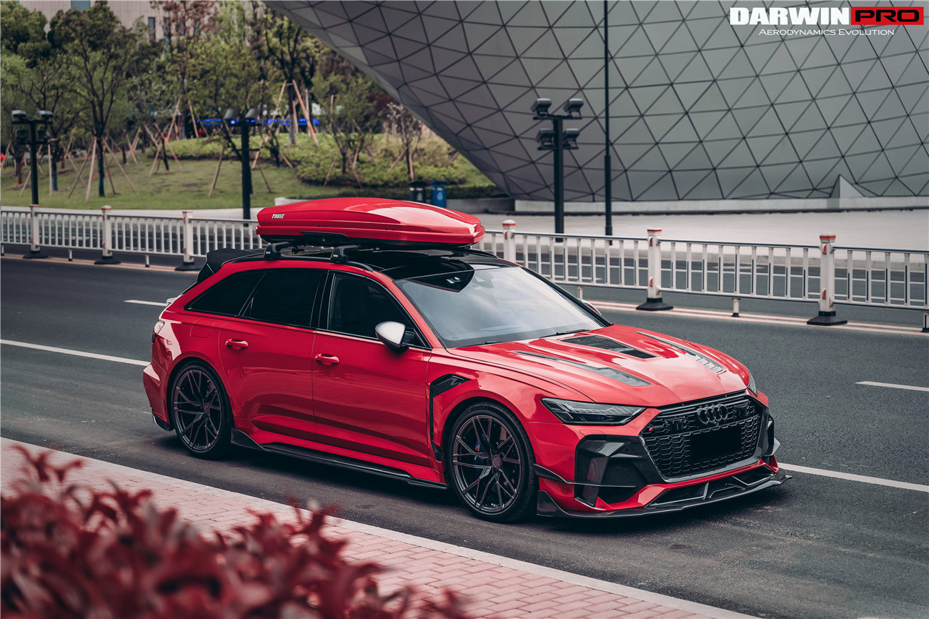 2019-2023 Audi RS6 Avant C8 IMP Performance Side Skirts - DarwinPRO Aerodynamics