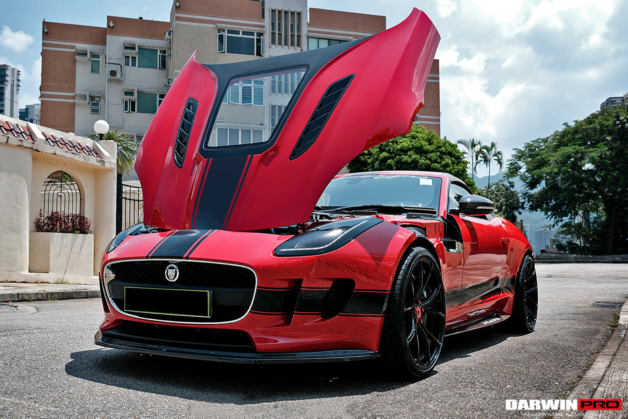 2013-2017 Jaguar F-Type Coupe/Convertible IMP Performance Hood - DarwinPRO Aerodynamics