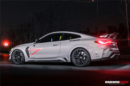 2021-UP BMW M4 G82/G83 BKSSII Style Rear Bumper - DarwinPRO Aerodynamics