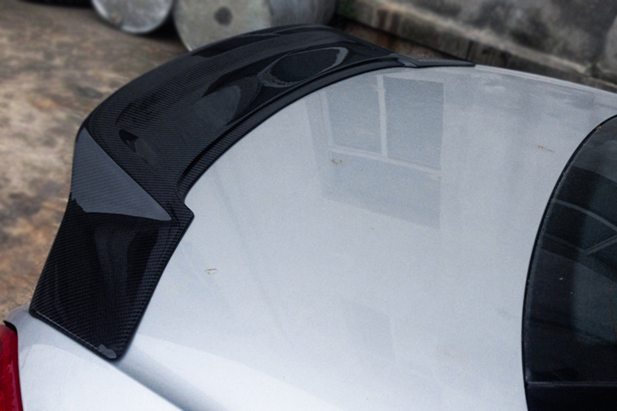 2005-2011 Mercedes Benz SLK R171 RT Style Carbon Fiber Trunk Spoiler - Carbonado