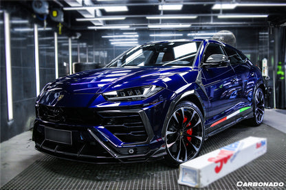 2018-2022 Lamborghini URUS TC Style Dry Carbon Fiber Side Skirts - Carbonado