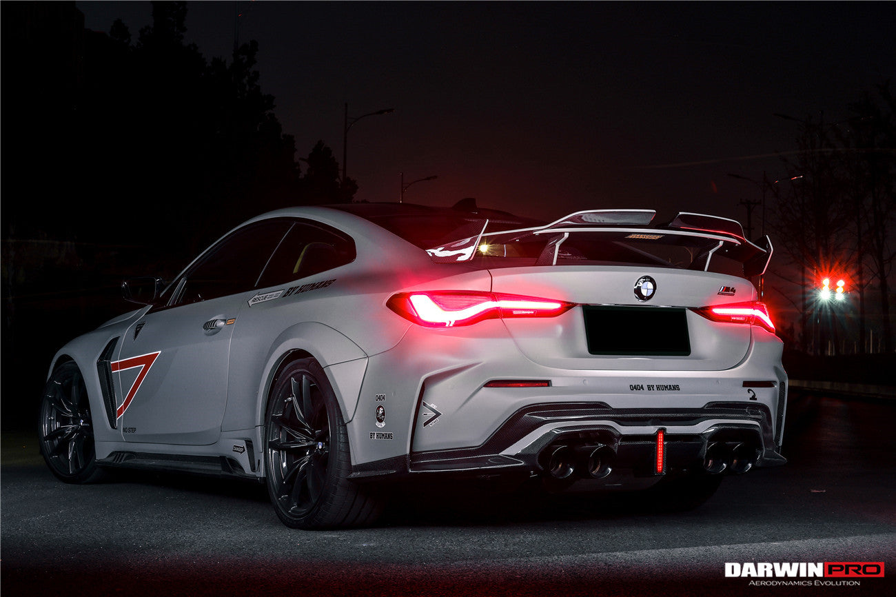 2021-UP BMW M4 G82/4 Series G22 BKSSII Style Carbon Fiber Trunk Spoiler - DarwinPRO Aerodynamics
