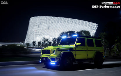 2006-2018 Mercedes Benz W463 G Class Wagon IMP Performance Front Roof Spoiler - DarwinPRO Aerodynamics