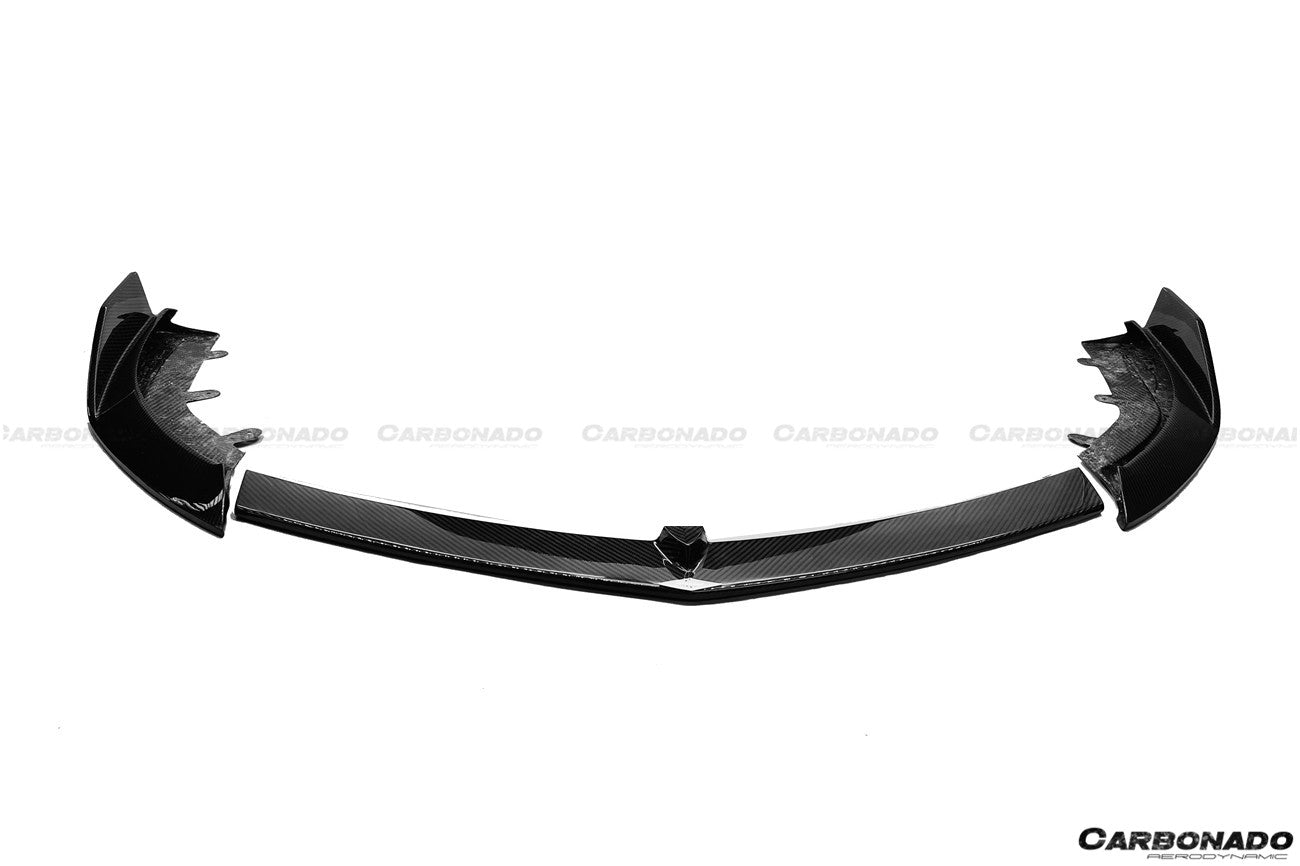 2020-2023 McLaren GT WP Style DRY Carbon Fiber Front Lip - Carbonado