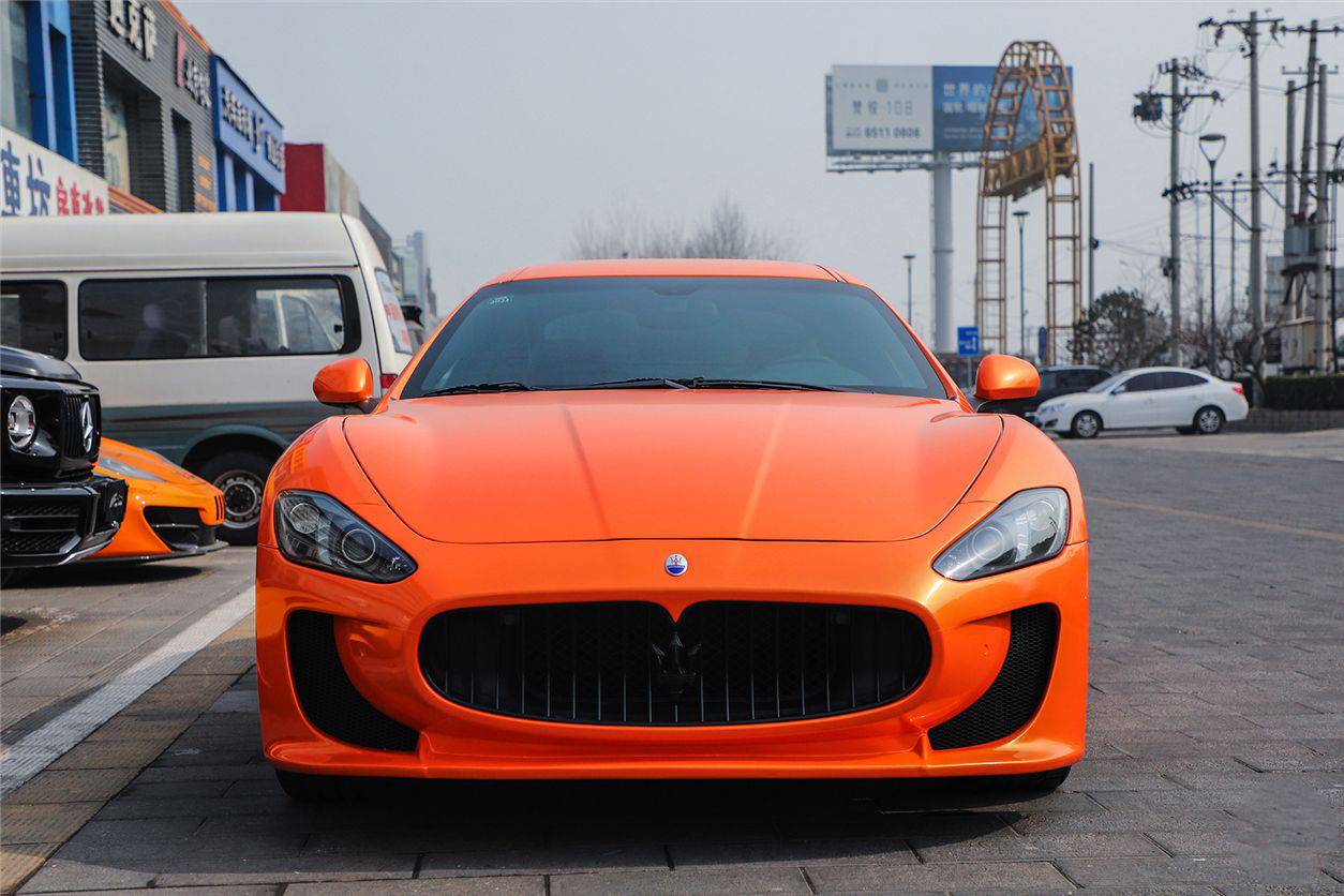 2008-2018 Maserati GranTurismo DC Style Front Bumper - Carbonado