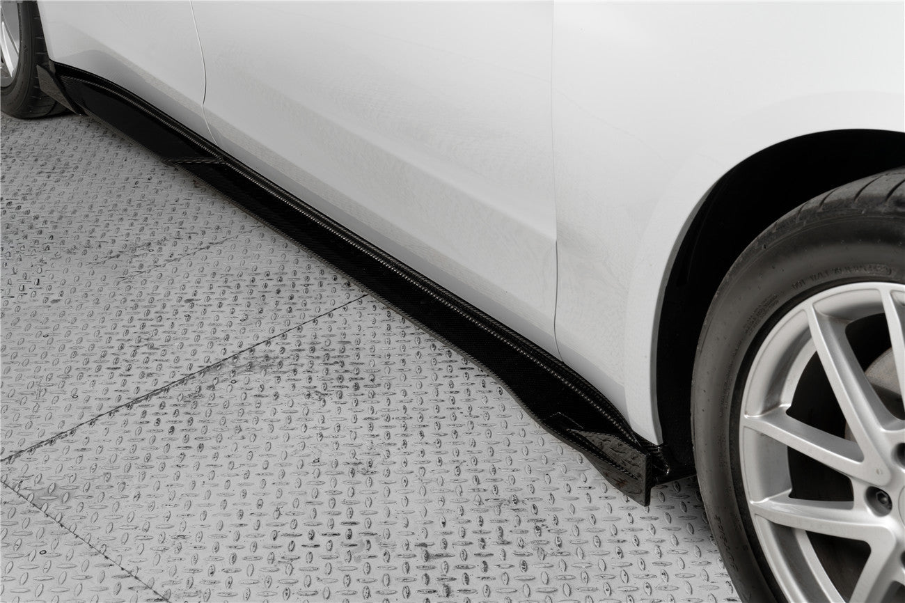 2024-2026 Porsche Panamera 976 KDA Style Autoclave Carbon Fiber Side Skirts | Fits S, E-Hybrid, Sport Turismo, Turbo, Turbo s, GTS, Turbo E-Hybrid, Turbo s E-Hybrid