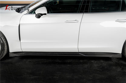2024-2026 Porsche Panamera 976 KDA Style Autoclave Carbon Fiber Side Skirts | Fits S, E-Hybrid, Sport Turismo, Turbo, Turbo s, GTS, Turbo E-Hybrid, Turbo s E-Hybrid