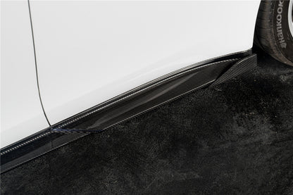 2024-2026 Porsche Panamera 976 KDA Style Autoclave Carbon Fiber Side Skirts | Fits S, E-Hybrid, Sport Turismo, Turbo, Turbo s, GTS, Turbo E-Hybrid, Turbo s E-Hybrid