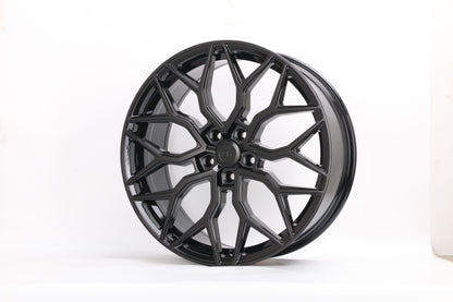 E028 Gloss Black 20x8.5 ET35 5x112 – (Square Set of 4)