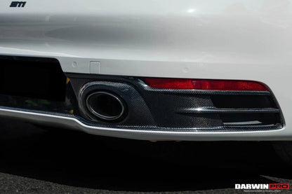 2019-2023 Porsche 911 992 Carrera S/4/4S/Targa/Cabriolet OE Style Rear Diffuser - DarwinPRO Aerodynamics