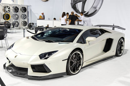 2011-2016 Lamborghini Aventador LP700 Coupe/Roadster DC Style Carbon Fiber Side Skirts - Carbonado