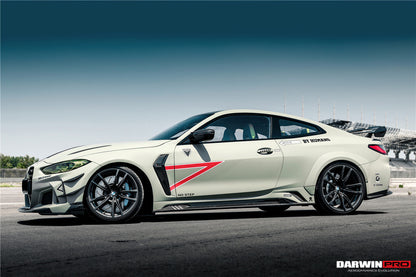 2021-UP BMW M4 G82 Coupe BKSSII Style Wide Fender Flares - DarwinPRO Aerodynamics