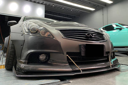 2010-2013 Infiniti G25/G37 Sedan BKSS Style Front Lip - Carbonado