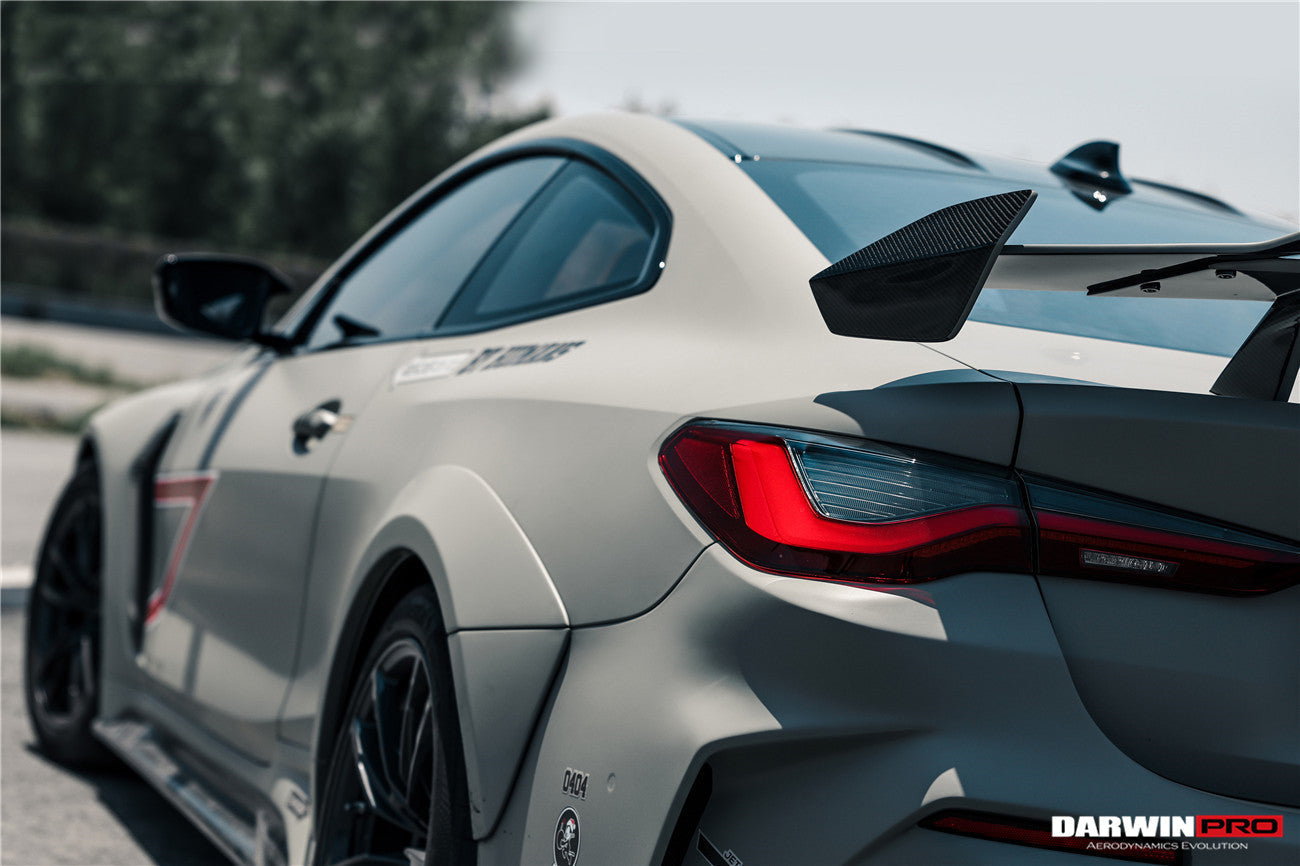 2021-UP BMW M4 G82/4 Series G22 BKSSII Style Carbon Fiber Trunk Spoiler - DarwinPRO Aerodynamics