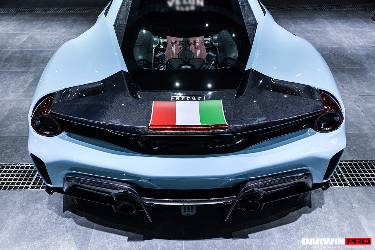2015-2020 Ferrari 488 GTB/Spyder Pista Style Auto Full Body Kit - DarwinPRO Aerodynamics
