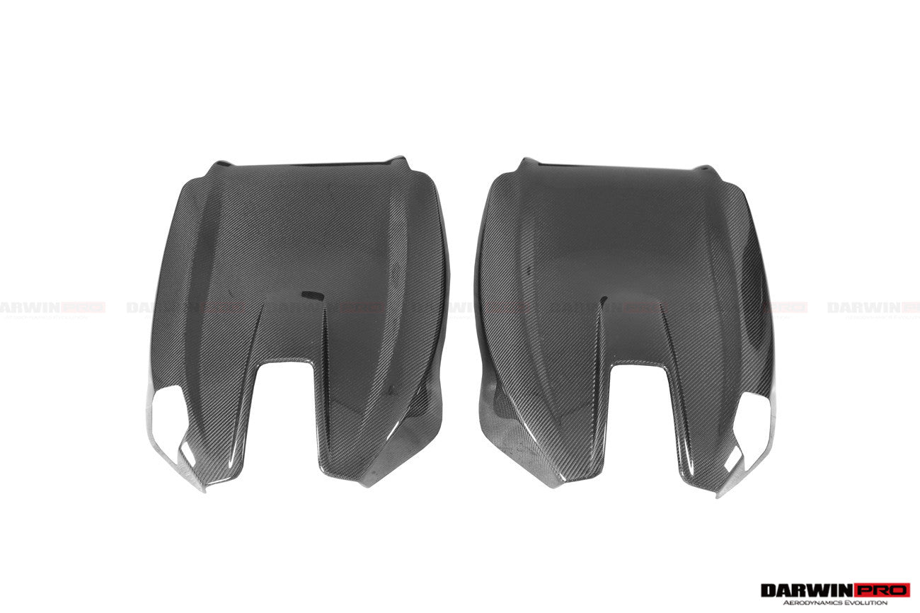 2021-UP BMW M4 G82/G83 Carbon Fiber Seat-Back Cover - DarwinPRO Aerodynamics