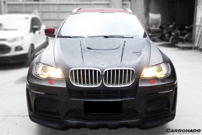 2009-2014 BMW E71 X6 HM-II Style Auto Full Wide Body Kit - Carbonado