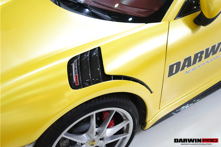 2012-2015 Porsche 911 991.1 Carrera/Targa S/4/4S GT3RS Style Partial Carbon Fiber Fender - DarwinPRO Aerodynamics