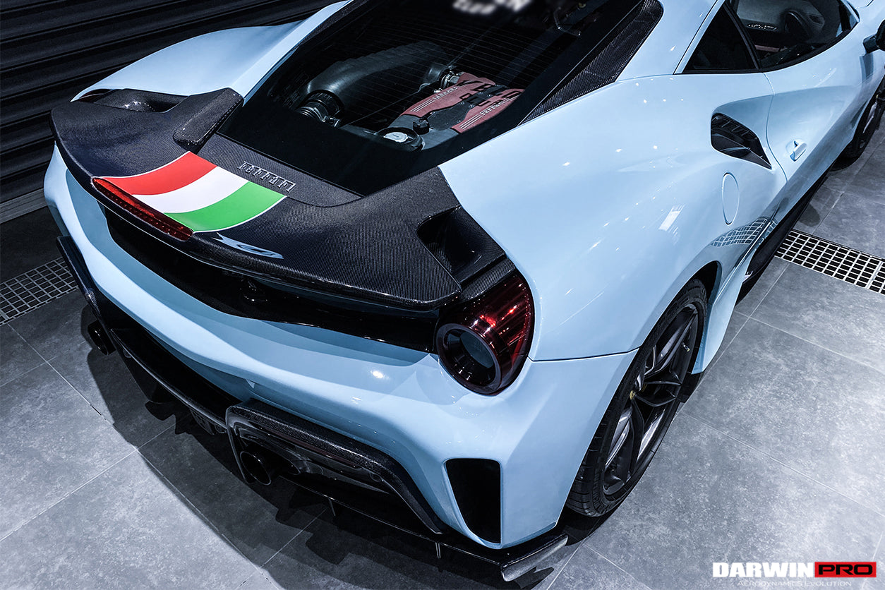 2015-2020 Ferrari 488 GTB/Spyder Pista Style Auto Full Body Kit - DarwinPRO Aerodynamics