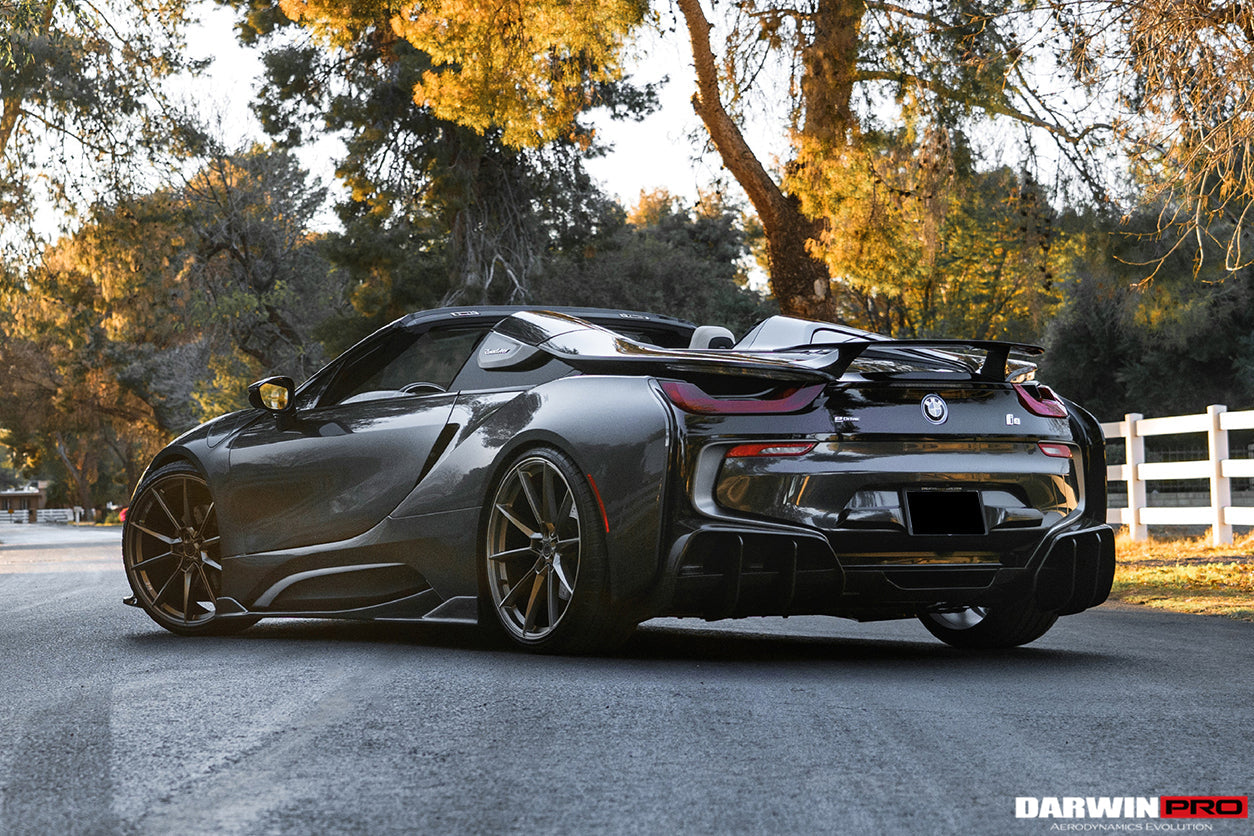 2014-2018 BMW i8 BZK Carbon Fiber Trunk Spoiler - DarwinPRO Aerodynamics