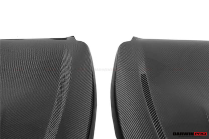 2021-UP BMW M4 G82/G83 Carbon Fiber Seat-Back Cover - DarwinPRO Aerodynamics