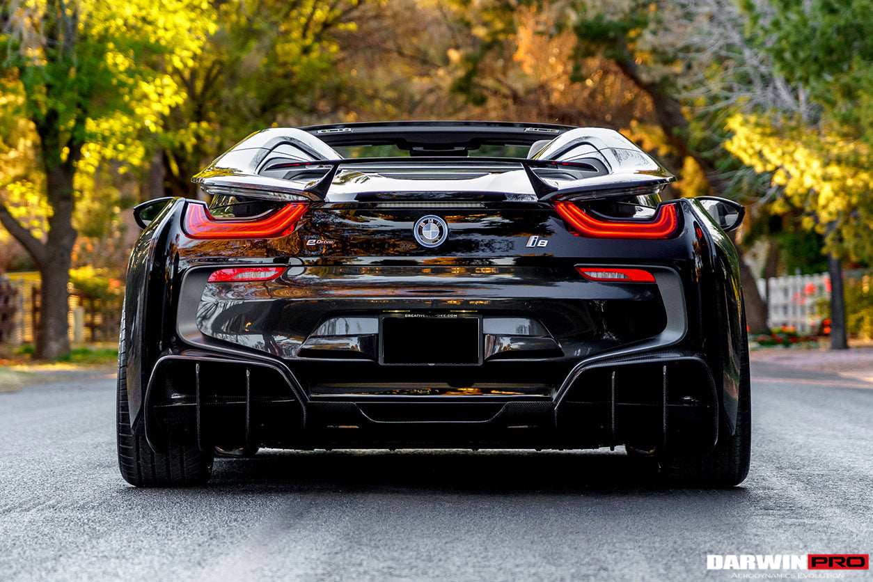 2014-2018 BMW i8 BZK Carbon Fiber Rear Diffuser? - DarwinPRO Aerodynamics