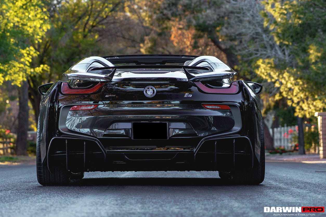 2014-2018 BMW i8 BZK Carbon Fiber Rear Diffuser? - DarwinPRO Aerodynamics
