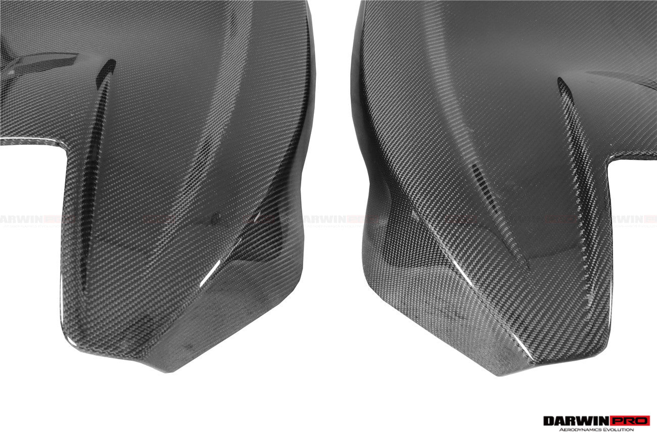 2021-UP BMW M4 G82/G83 Carbon Fiber Seat-Back Cover - DarwinPRO Aerodynamics