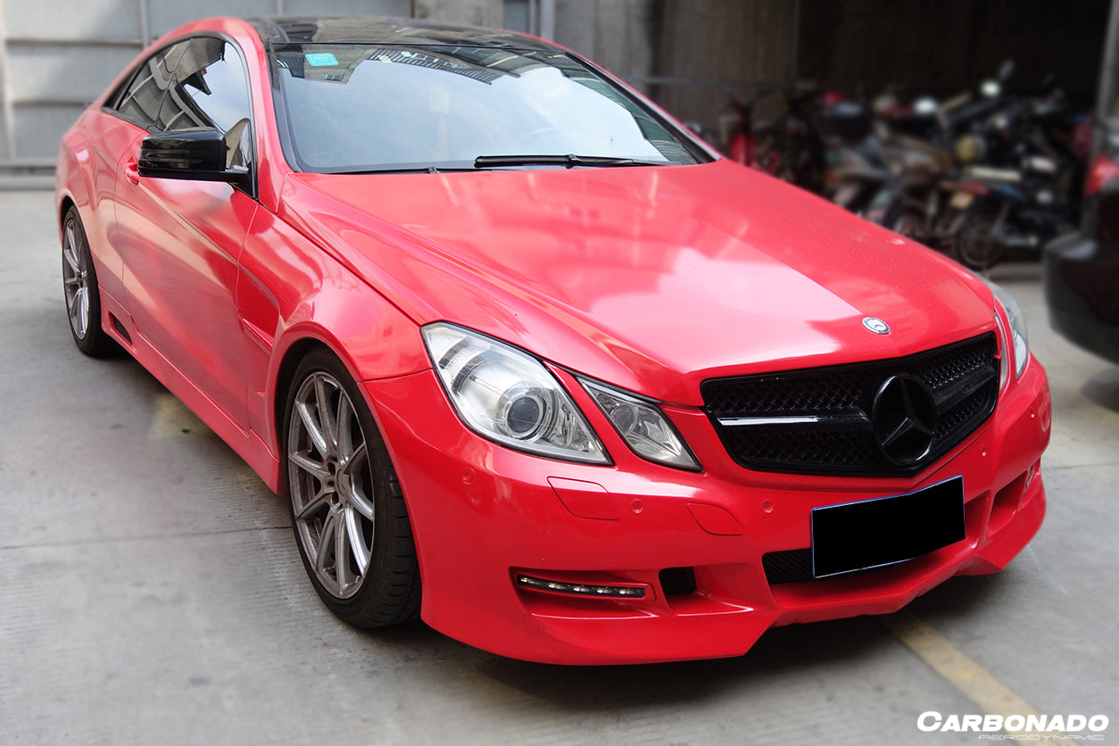 2010-2013 Mercedes Benz E Class W207 Coupe LS Style Front Bumper - Carbonado