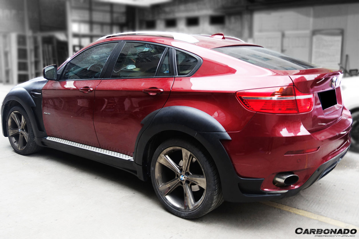 2009-2014 BMW E71 X6 HM-II Style Auto Full Wide Body Kit - Carbonado