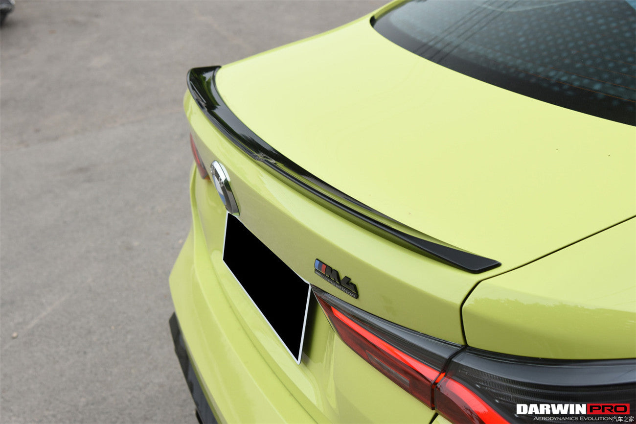 2021-UP BMW M4 G82 OE Style Carbon Fiber Trunk Spoiler - DarwinPRO Aerodynamics
