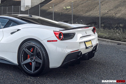2010-2015 Ferrari 458 Coupe/Speciale Dry Carbon Fiber Engine Bay Panels - DarwinPRO Aerodynamics