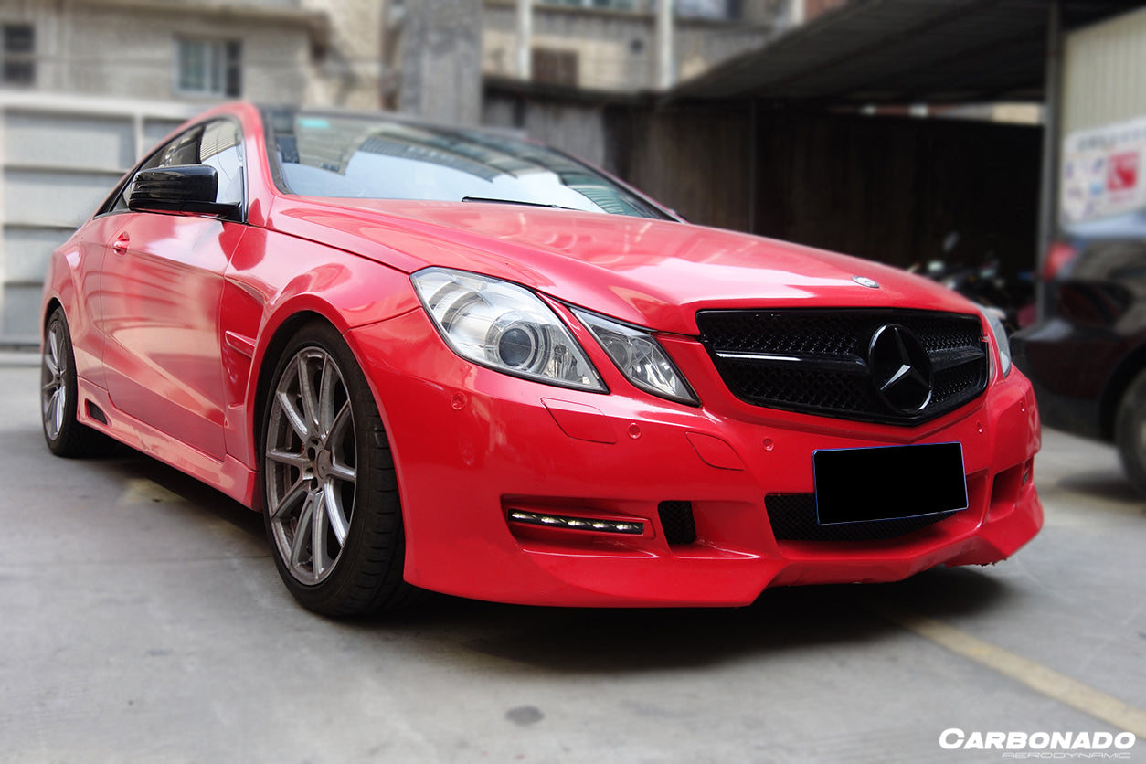 2010-2013 Mercedes Benz E Class W207 Coupe LRS Style Front Bumper - Carbonado