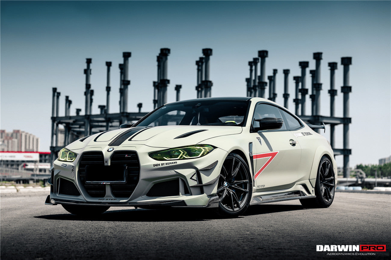 2021-UP BMW M4 G82/G83 BKSSII Style Front Bumper and Front Fender and Side Skirts - DarwinPRO Aerodynamics