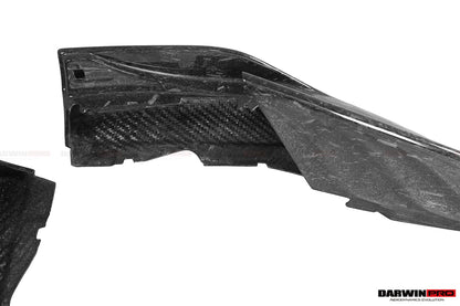 2018-2021 McLaren 600lt Carbon Fiber Front Lip Side Splitter - DarwinPRO Aerodynamics