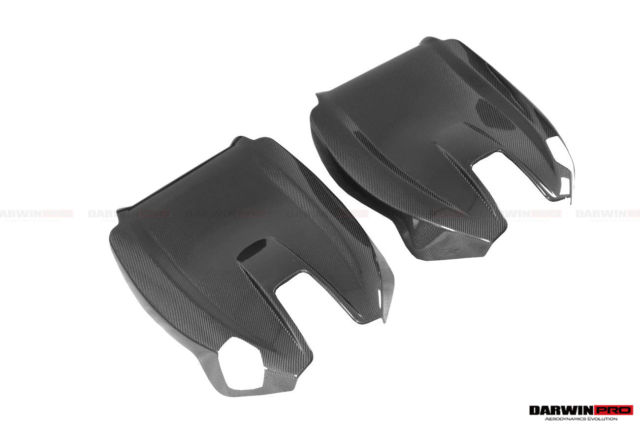 2021-UP BMW M4 G82/G83 Carbon Fiber Seat-Back Cover - DarwinPRO Aerodynamics