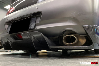 2010-2013 Infiniti G25/G37 Sedan BKSS Style Rear Diffuser - DarwinPRO Aerodynamics