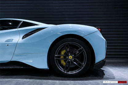 2015-2020 Ferrari 488 GTB/Spyder Pista Style Side Skirts - DarwinPRO Aerodynamics