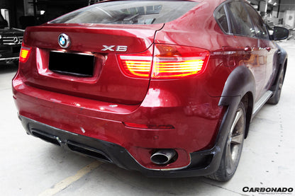 2009-2014 BMW E71 X6 HM-II Style Auto Full Wide Body Kit - Carbonado