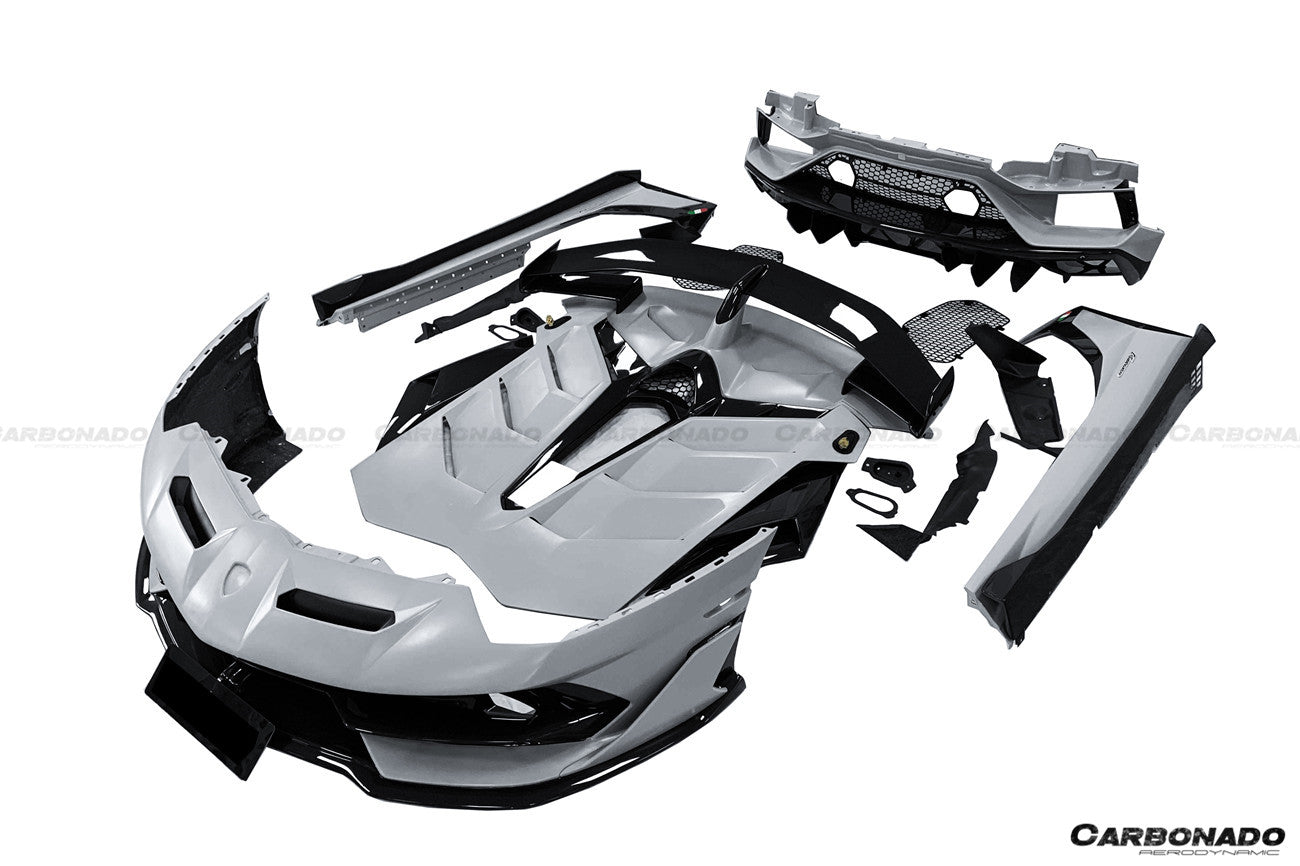 2011-2021 Lamborghini Aventador LP700 LP740 LP750 Coupe/Roadster SVJ Style Part DRY Carbon Fiber Aero Full Kit - DarwinPRO Aerodynamics