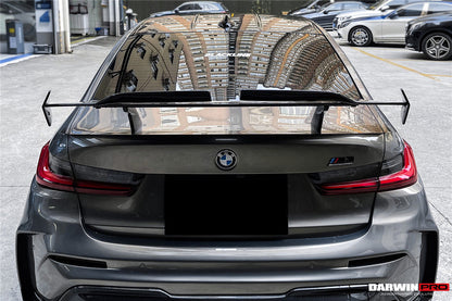 2021-UP BMW M3 G80 G20 BKSSII Style Carbon Fiber Trunk Spoiler - DarwinPRO Aerodynamics