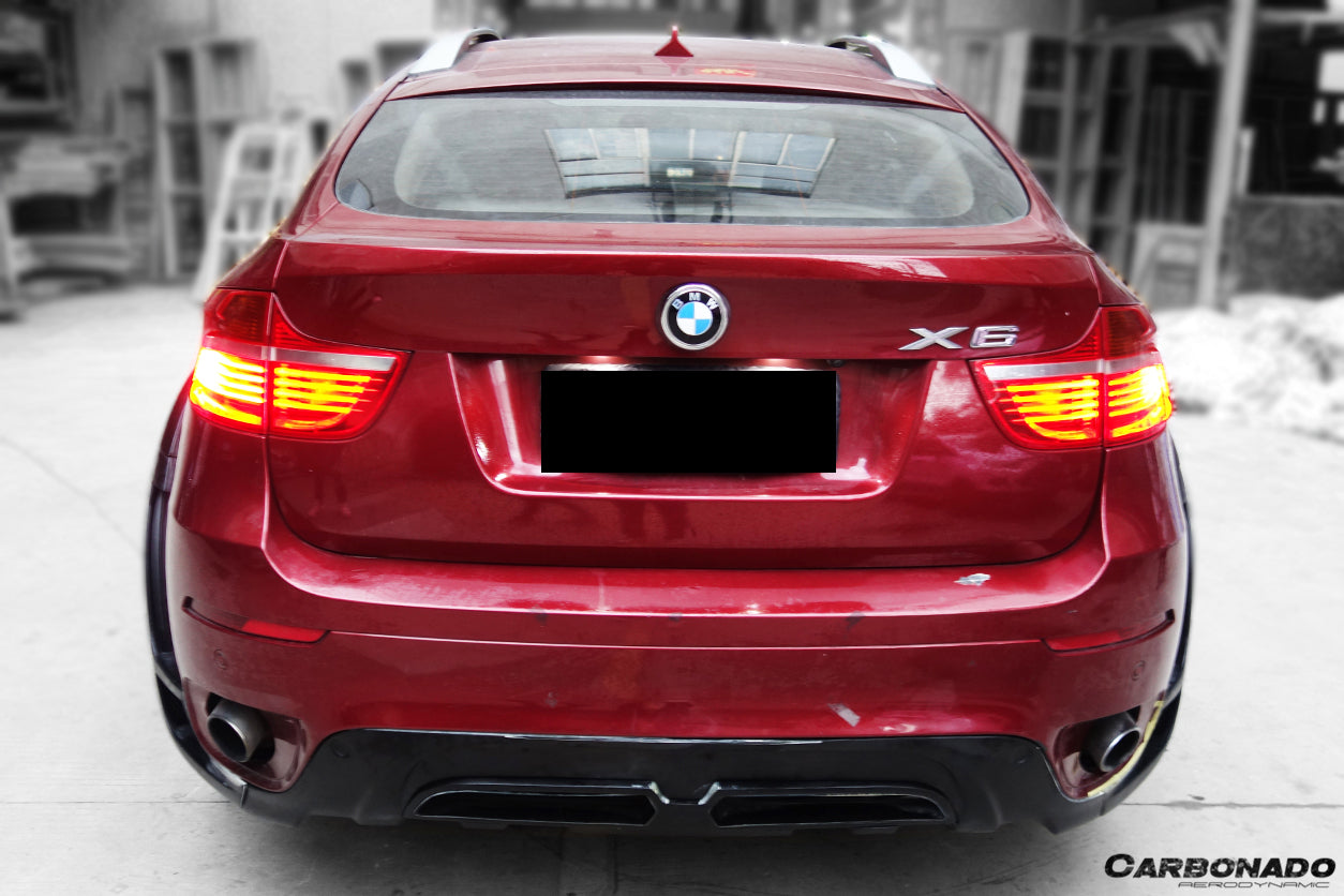 2009-2014 BMW E71 X6 HM-II Style Auto Full Wide Body Kit - Carbonado