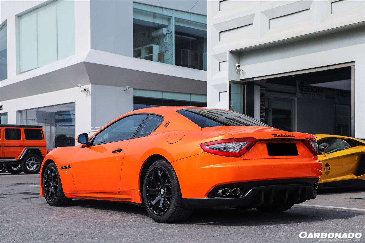 2008-2013 Maserati GranTurismo MC Style Carbon Fiber Rear Diffuser - Carbonado