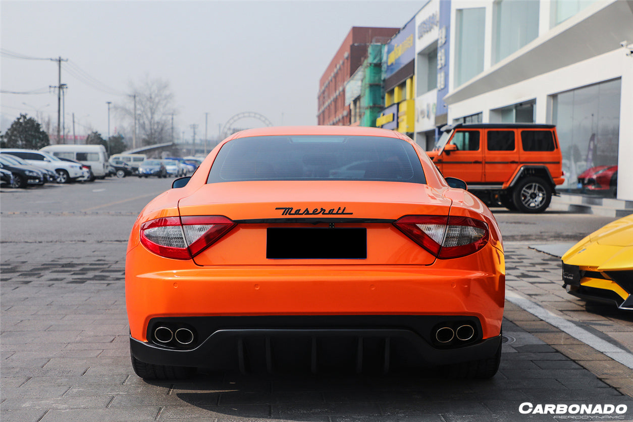 2008-2013 Maserati GranTurismo MC Style Carbon Fiber Rear Diffuser - Carbonado