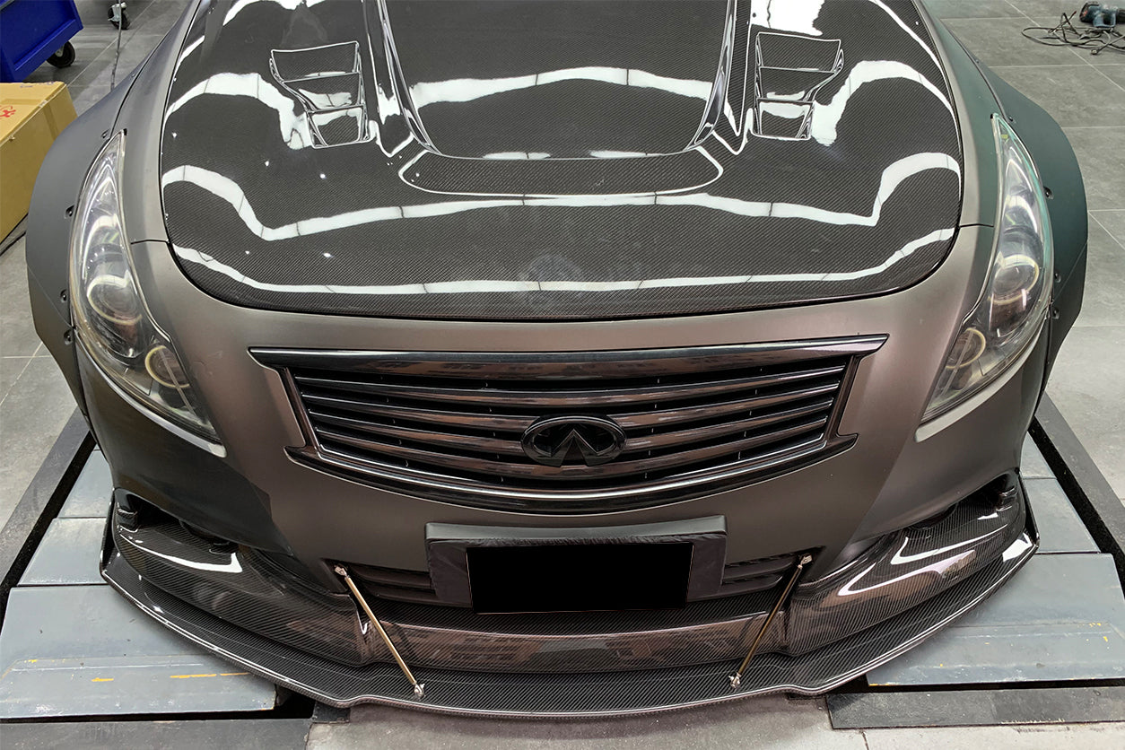2008-2013 Infiniti G25/G35/G37 Sedan BKSS Style Hood - DarwinPRO Aerodynamics